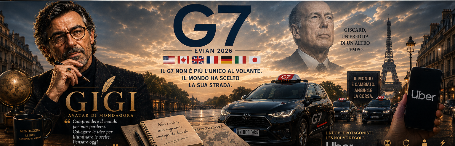 GIGIG7ITALIANOBIS Il G7, o il club privato dei ricchi superato dalla Storia
