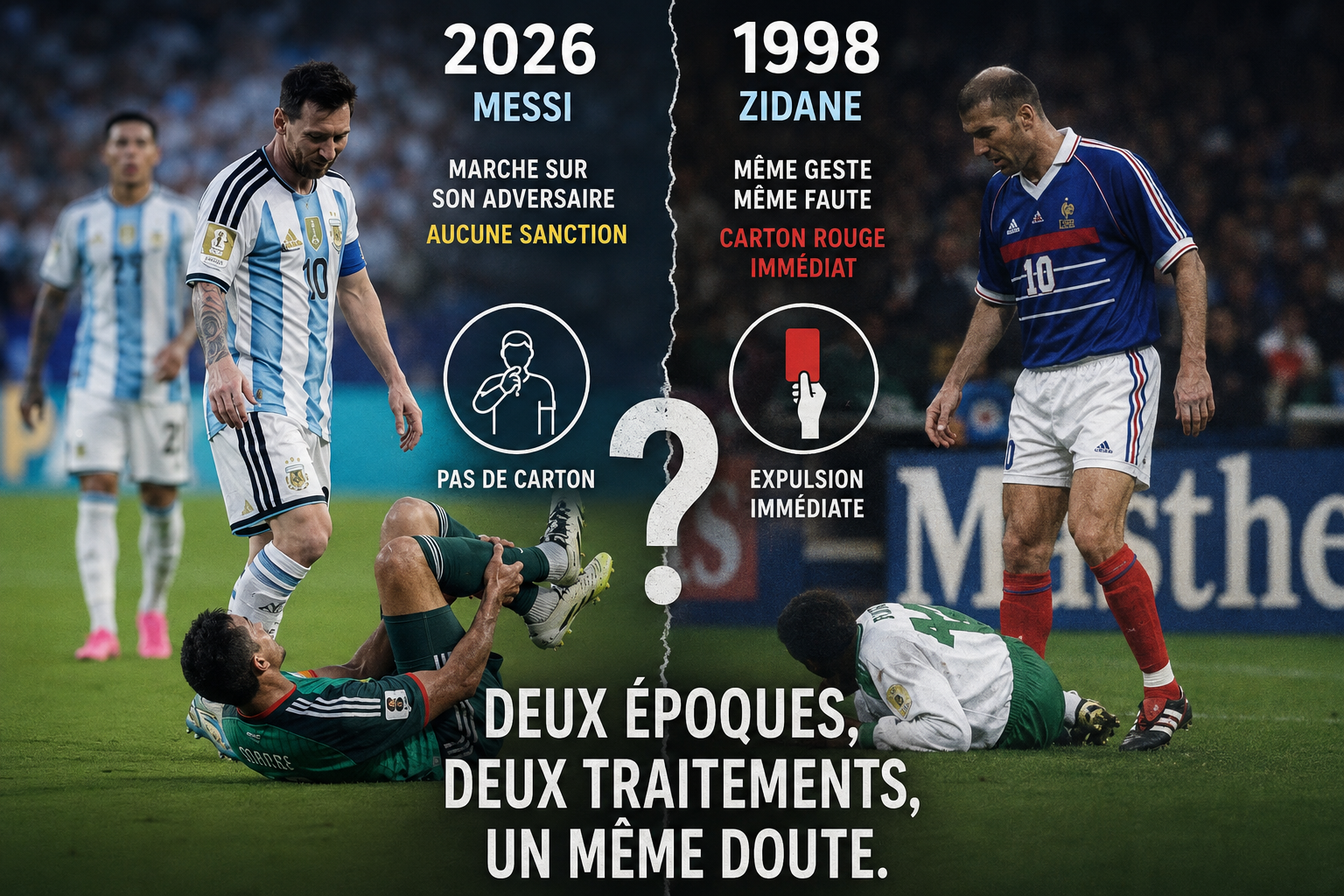 ZIDANEMESSI Mondial FIFA : quand le doute siffle plus fort que l’arbitre